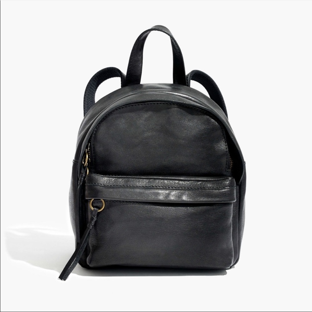 NWT Madewell Mini Lorimer Leather Backpack